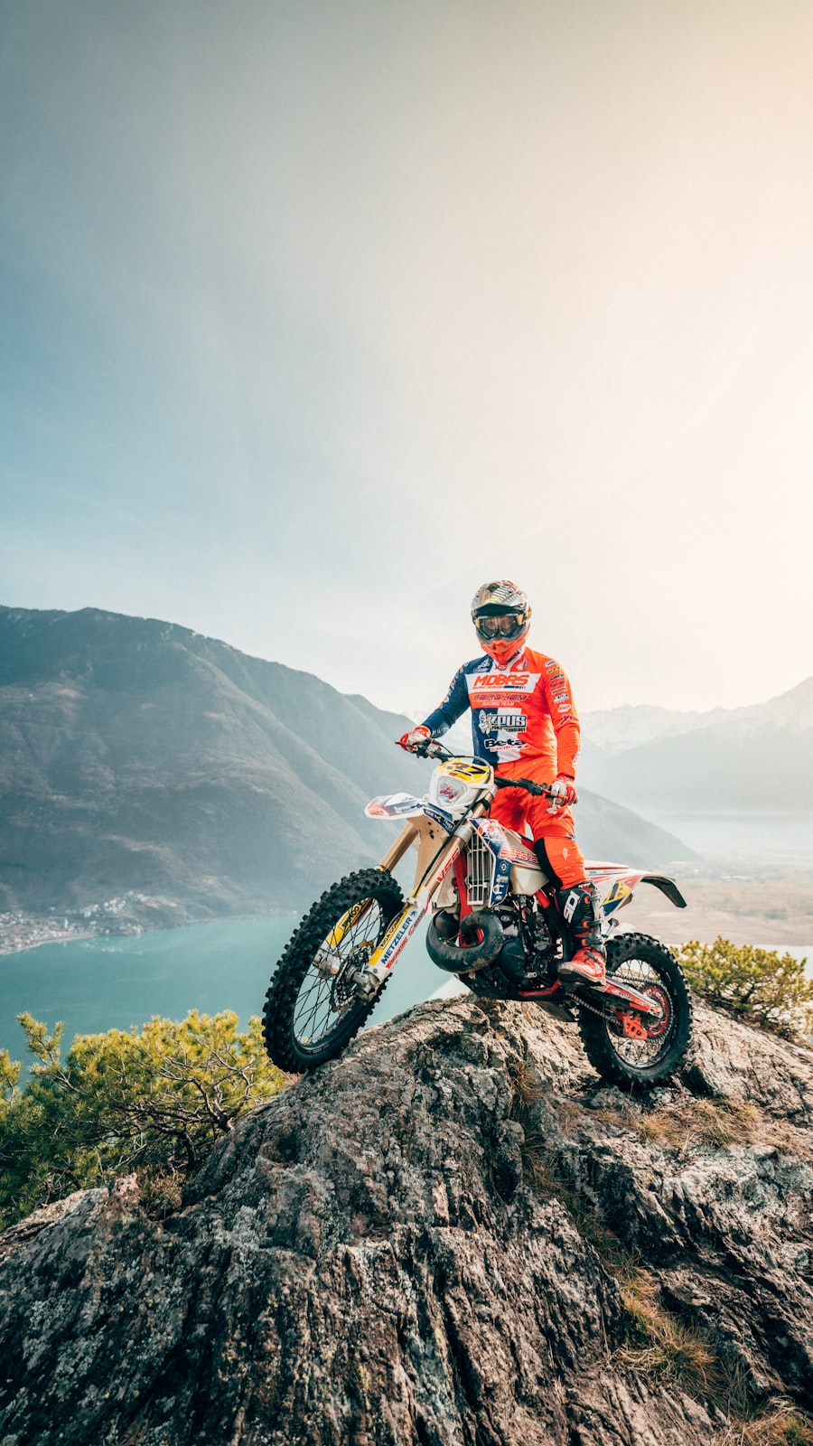 Rider motocross